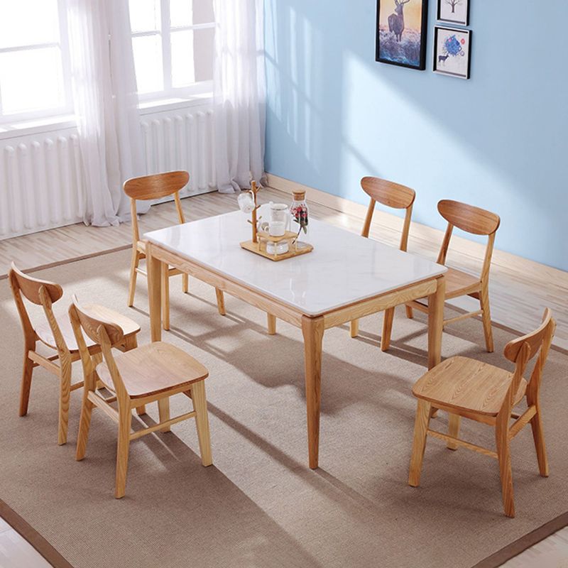 Contemporary Open Back Dining Side Chairs Wood Side Dining Chairs (Set of 2) Clearhalo ' kitchen&dining_furn' 'Dining Chairs' 'Dining Tables & Seating' 'dining_chair' 'furn' 'furn_dining_chair' 'Furniture' 'furniture_dining_chair' 'Kitchen & Dining Furniture' 'kitchen' 1200x1200_8b7cd139-2cd9-41a9-be94-2d0e7e9c1910