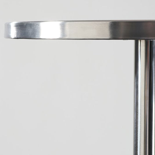 Industrial Round Bar Counter Table Metal Dining Table for Kitchen Clearhalo 'Bar Furniture' 'Bar Tables' 'bar_tables' 'furn' 'furn_bar_tables' 'Furniture' 'furniture_bar_tables' 'Kitchen & Dining Furniture' 1200x1200_8b7fb772-3343-4e07-b6cb-7ae8eba1e802