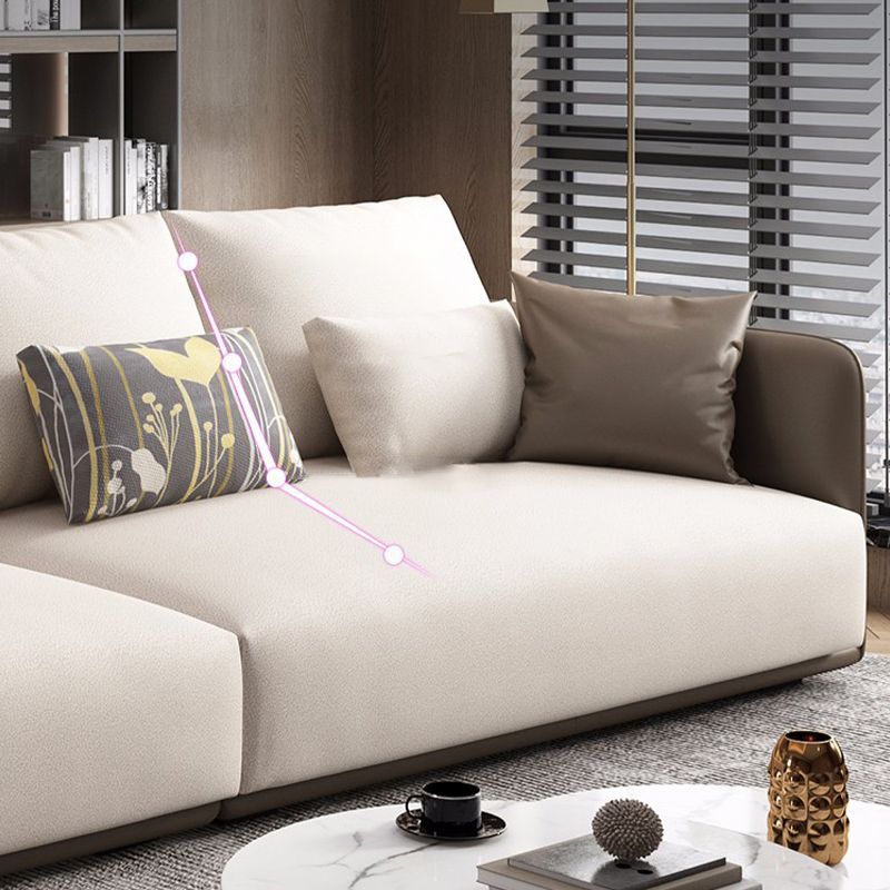 Modern Style with Pillow Back Latex/sponge Seat Filled Dark Blue/orange/army Green Sofa Clearhalo 'furn' 'furn_sofas' 'Furniture' 'furniture_sofas' 'kitchen' 'kitchen_sofas' 'Living Room Furniture' 'Sofa' 'sofas' 1200x1200_8b864484-4e22-43c7-924a-1190b22e9773