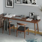 Bureau de bureau contemporain Bois massif 29.53 "TEL
