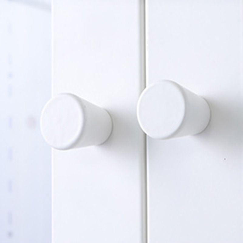 Modern Metal Bookcase Standard Shelves Included Bookshelf with Glass Doors