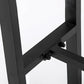 Wood Brown Bistro Accent Dining Table Industrial Rectangle Trestle Pub Table Clearhalo 'Bar Furniture' 'Bar Tables' 'bar_tables' 'furn' 'furn_bar_tables' 'Furniture' 'furniture_bar_tables' 'Kitchen & Dining Furniture' 1200x1200_8b8a0c5a-687d-440c-a609-81922c65752b