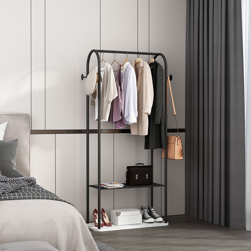 Gorgeous Coat Rack Metal Hall Stand Hooks Storage Shelf Coat Hanger Clearhalo 'Entry & Mudroom Furniture' 'furn' 'furn_hall_tree_coat_racks' 'Furniture' 'Hall Trees & Coat Racks' 'hall_tree_coat_racks' 1200x1200_8b8c6d98-7e98-4b78-a36a-7be9bd91cd20