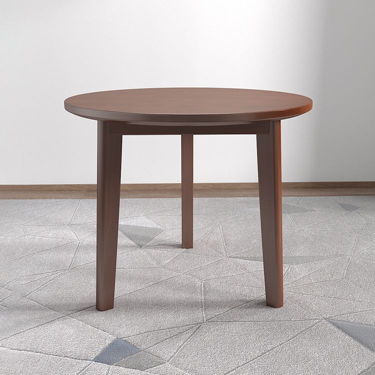 Contemporary Solid Wood Dining Table Round Shape Table with 3 Legs Base Clearhalo ' dining_table' 'Dining Tables & Seating' 'Dining Tables' 'furn' 'furn_dining_table' 'Furniture' 'furniture_dining_table' 'Kitchen & Dining Furniture' 'kitchen&dining_furn' 'kitchen' 'kitchen_dining_table' 1200x1200_8b8d63bd-43e0-4b06-a399-3fa80c0947fe