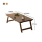 Scandinavian Rectangular Wooden Folding Coffee Cocktail Table Clearhalo 'Coffee & Accent Tables' 'Coffee Tables' 'coffee_tables' 'furn' 'furn_coffee_tables' 'Furniture' 'Living Room Furniture' 1200x1200_8b8d7be2-243e-412c-9837-9ce6388f46c4