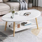 Wood Coffee Table No Distressing Single Coffee Table with Shelf Clearhalo 'Coffee & Accent Tables' 'Coffee Tables' 'coffee_tables' 'furn' 'furn_coffee_tables' 'Furniture' 'Living Room Furniture' 1200x1200_8b8ec317-9195-4ffd-ba3a-f0967fe39df8