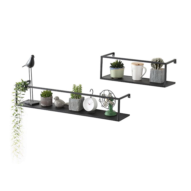 Industrial Style Metal Bookcase Wall Mounted Rectangular Shelves Clearhalo 'Bookcases' 'furn' 'furn_bookcases' 'Furniture' 'furniture_bookcases' 'kitchen' 'kitchen_bookcases' 'Living Room Furniture' 'Office Furniture' 1200x1200_8b8fb24d-af0a-43b1-97e6-0172b28900d1