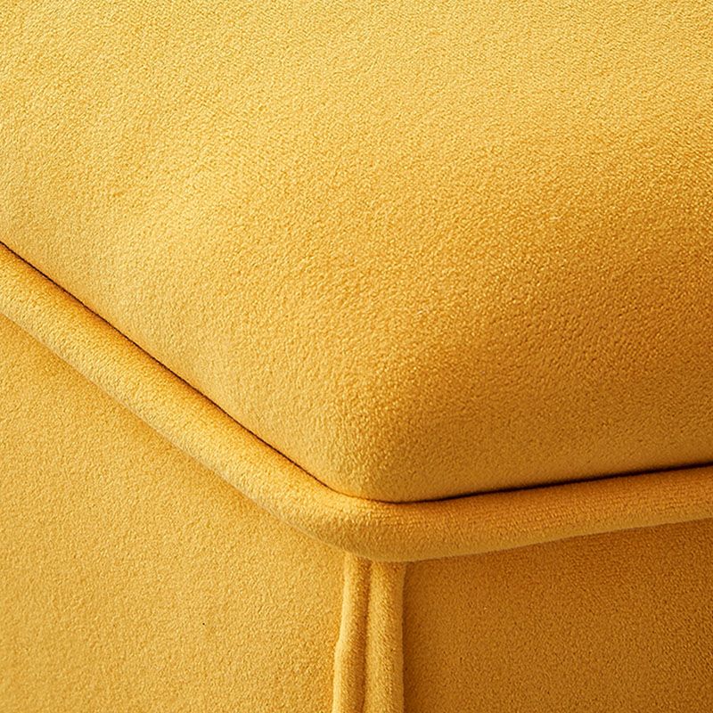 Solid Color Fabric Standard Stool Modern Simple Moon Upholstered Footstool Clearhalo 'furn' 'furn_ottomans_poufs' 'Furniture' 'Living Room Furniture' 'Ottomans & Poufs' 'ottomans_poufs' 1200x1200_8b925d15-6a9b-47b1-a0df-7cd6dcf77fbb