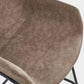 Scandinavian Faux Leather Upholstered Counter Stool with 4 Legs in Matte Finish for Home Clearhalo 'Bar Furniture' 'Bar Stools' 'bar_stools' 'furn' 'furn_bar_stools' 'Furniture' 'Kitchen & Dining Furniture' 1200x1200_8b969fb4-d2a4-484e-abb3-9250101cb86e
