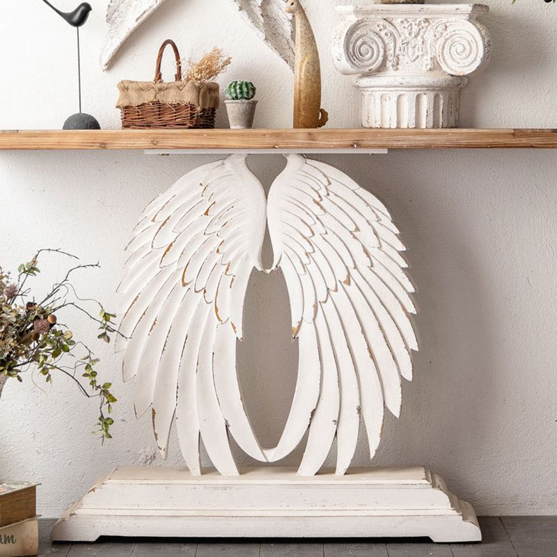 French Country Console Table 16" W Resistant Accent Table for Hall Clearhalo 'Console Tables' 'console_tables' 'Entry & Mudroom Furniture' 'furn' 'furn_console_tables' 'Furniture' 1200x1200_8b976330-82da-4221-aa6f-3516fc4b1126