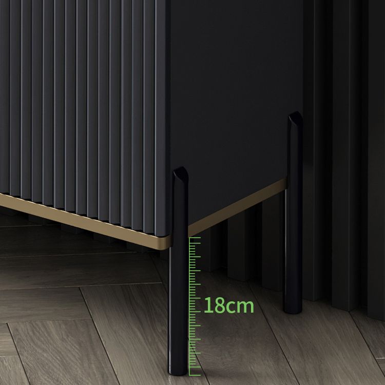 Glamstil Buffet Sideboard Sintered Stone Top Server mit Tür und Schublade für Wohnzimmer