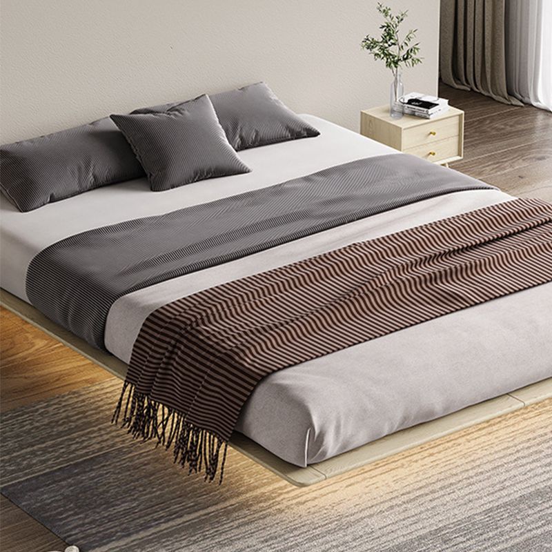 Cadre de plate-forme moderne de 85,43 pouces de large lit au milieu du siècle