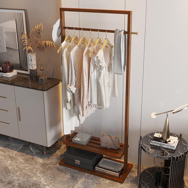 Contemporary Bedroom Armoire Solid Wood Storage Cabinet with Shelves Clearhalo 'Armoires & Wardrobes' 'armoires_wardrobes' 'Bedroom Furniture' 'furn' 'furn_armoires_wardrobes' 'Furniture' 1200x1200_8ba2f9f6-5490-46b5-b5fd-09f9fb0347d0