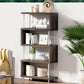 Open Back Modern Style Bookshelf Wood Bookshelf for Home Office