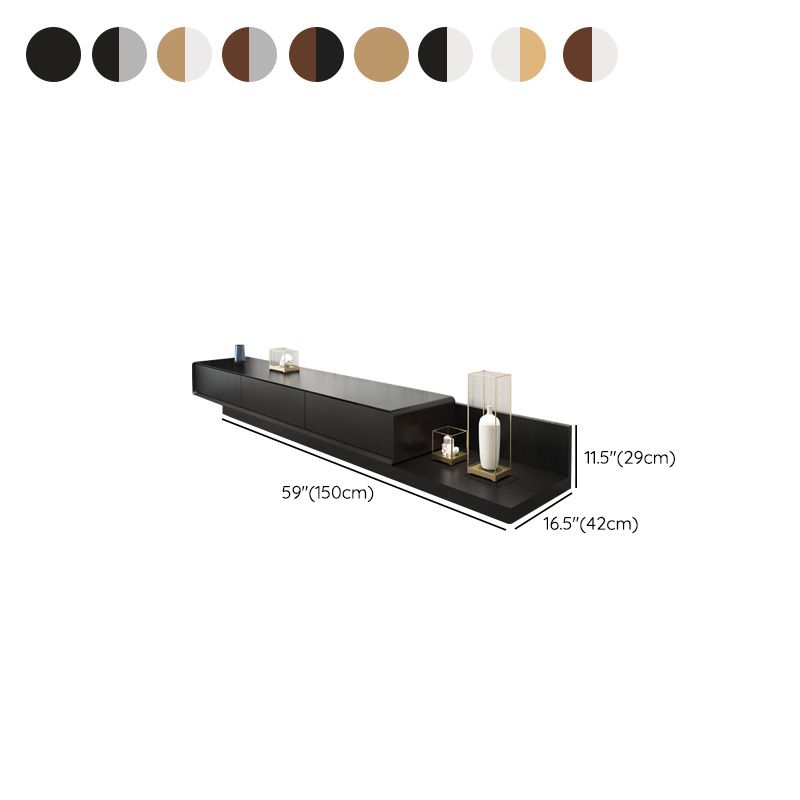 Wooden TV Stand Console Scandinavian Media Console with 3 Drawers Clearhalo 'furn' 'furn_tv_stands_entertainment_centers' 'Furniture' 'Living Room Furniture' 'TV Stands & Entertainment Centers' 'TV Stands & Media Storage Furniture' 'tv_stands_entertainment_centers' 1200x1200_8ba5e83e-77ac-481f-9150-2c4d02207a2b