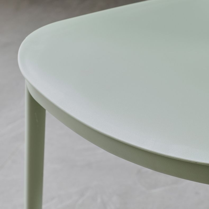 Modern Kitchen Square Plastic Dining Chair Open Back Dining Side Armless Chairs Clearhalo ' kitchen&dining_furn' 'Dining Chairs' 'Dining Tables & Seating' 'dining_chair' 'furn' 'furn_dining_chair' 'Furniture' 'furniture_dining_chair' 'Kitchen & Dining Furniture' 'kitchen' 1200x1200_8bae0e76-299a-4c88-8430-e5f3b2f3a09a