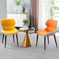 Minimalist Style Leather Dining Chairs Wingback Parsons Arm Side Chairs (Set of 2) Clearhalo ' kitchen&dining_furn' 'Dining Chairs' 'Dining Tables & Seating' 'dining_chair' 'furn' 'furn_dining_chair' 'Furniture' 'furniture_dining_chair' 'Kitchen & Dining Furniture' 'kitchen' 1200x1200_8bb39f75-eeb9-41fa-9722-0aa1388ddcbe