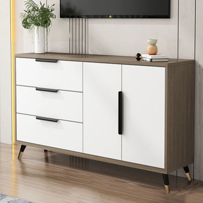 MODERNO MEDIA TV in legno Stand 16 "W x 27,5" H Stand TV di archiviazione chiuso con mobile