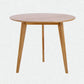 Round 4-foot Dining Table Oak Solid Wood Furniture for Dining Room Home Clearhalo ' dining_table' 'Dining Tables & Seating' 'Dining Tables' 'furn' 'furn_dining_table' 'Furniture' 'furniture_dining_table' 'Kitchen & Dining Furniture' 'kitchen&dining_furn' 'kitchen' 'kitchen_dining_table' 1200x1200_8bb79697-dc6b-4e06-9f9c-25e24cefb767