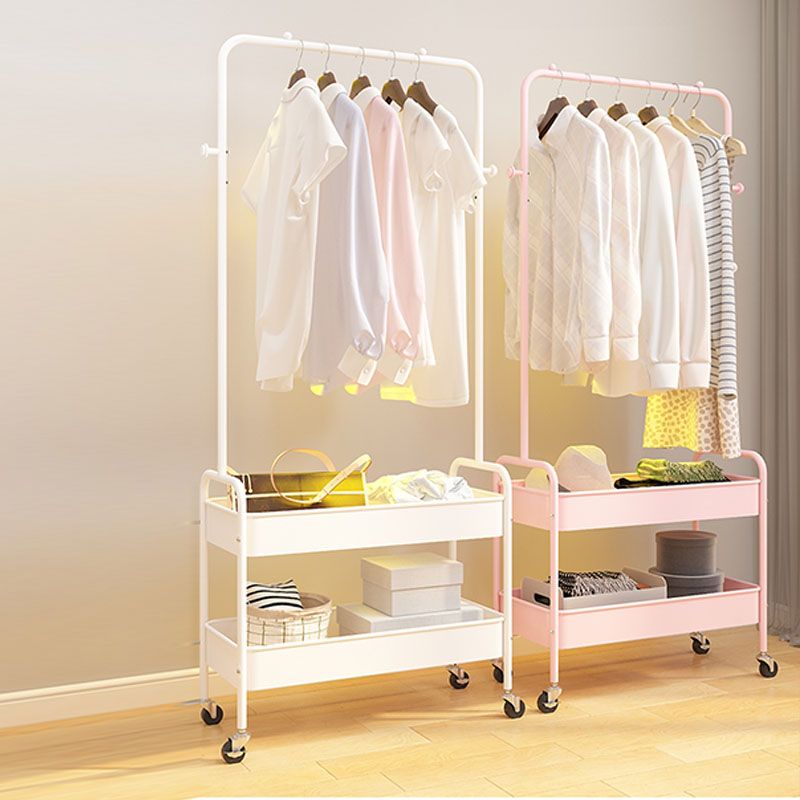 Moderne Hall Stand Metall Storage Shelf Organizer No Distressed Entryway Kit