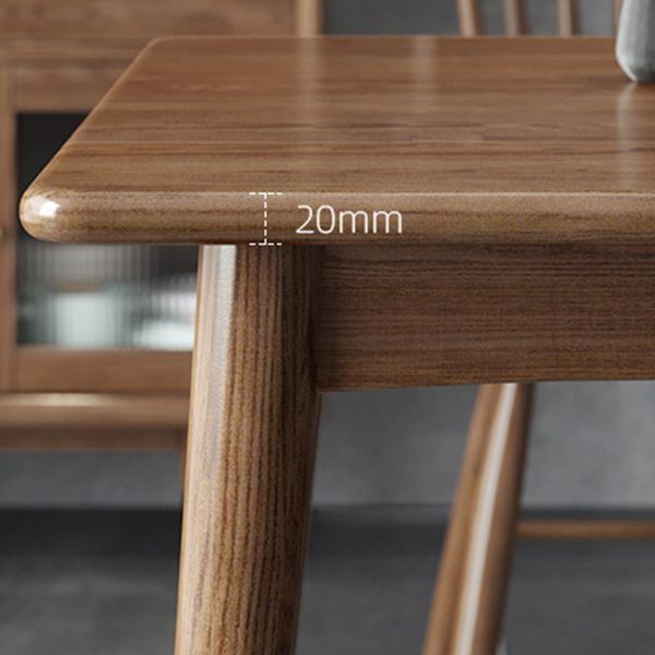 Modern Style Ash Wood Dining Table 4 Legs Rectangular Table in Wood Color Clearhalo ' dining_table' 'Dining Tables & Seating' 'Dining Tables' 'furn' 'furn_dining_table' 'Furniture' 'furniture_dining_table' 'Kitchen & Dining Furniture' 'kitchen&dining_furn' 'kitchen' 'kitchen_dining_table' 1200x1200_8bba1ede-27d4-44e6-91ef-b44e3adb96dd