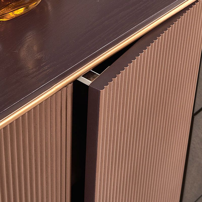 MODERNA SIDECCHIO TABELLO ABBIGLIAMENTO INDICATURA LEGNO - 59,01 "L X 15,75" W X 35.43 "H