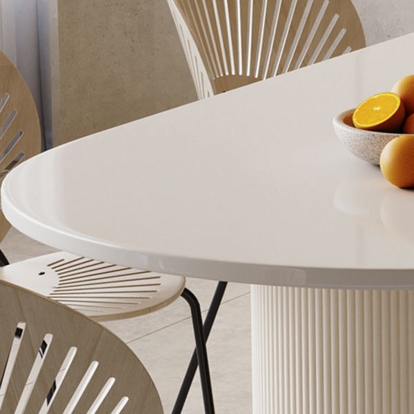 Tavolo da pranzo per sala da pranzo Tavolo da cucina moderno in pietra