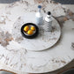 Contemporary Round Shape Gray Table Standard Sintered Stone Dining Table for Kitchen Clearhalo ' dining_table' 'Dining Tables & Seating' 'Dining Tables' 'furn' 'furn_dining_table' 'Furniture' 'furniture_dining_table' 'Kitchen & Dining Furniture' 'kitchen&dining_furn' 'kitchen' 'kitchen_dining_table' 1200x1200_8bbe750b-b793-4ae6-8dd7-f1ea268a951b