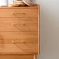 4-Drawer Dining Server Pine Massives Holz Sideboard-Buffet für Esszimmer