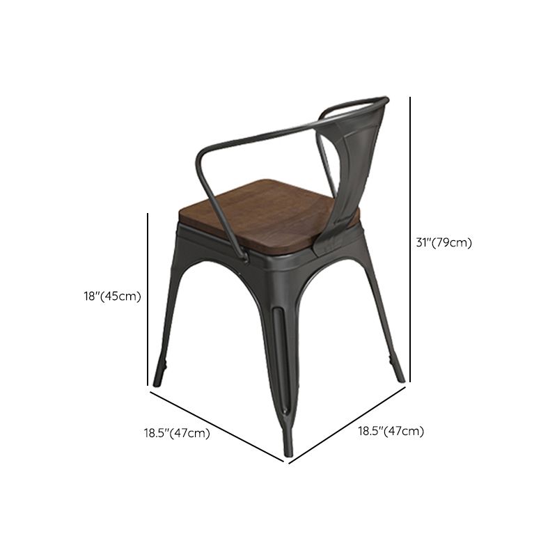 Tavolo da pranzo marrone scuro in legno set 1/4/5 pezzi Dinette industriale per casa