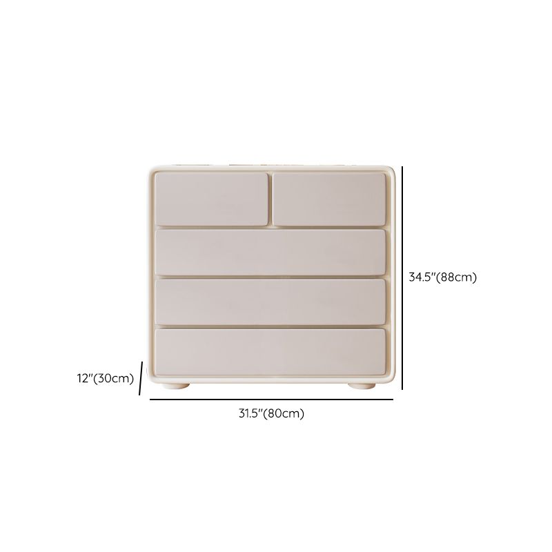 Modern de almacenamiento Cofre de almacenamiento horizontal Coffiser de techo de almacenamiento con cajones