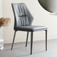Contemporary Style Chair Armless Chairs for Kitchen with Metal Legs