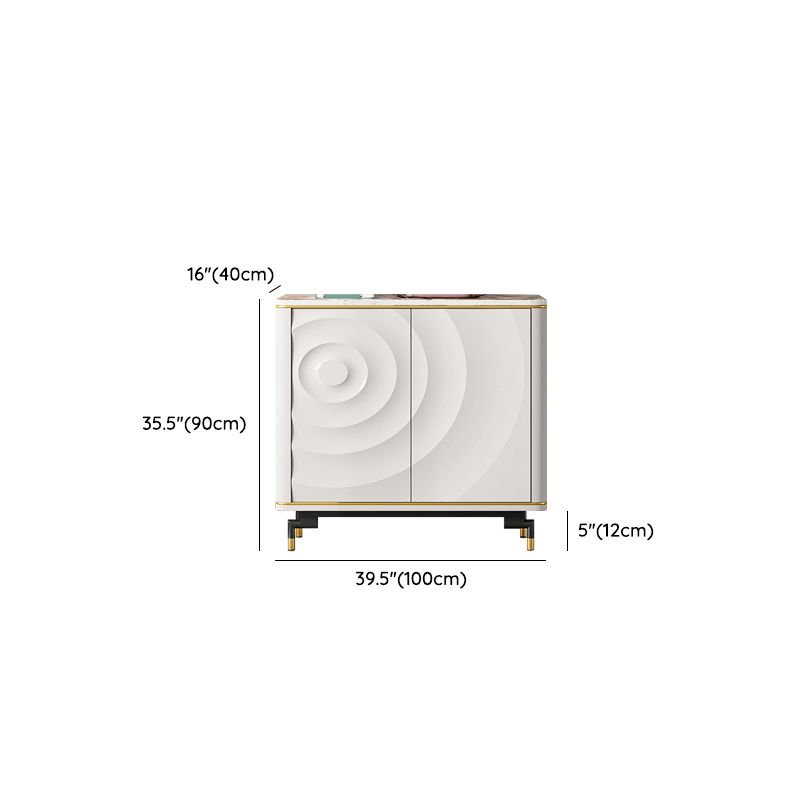 Moderne und zeitgenössische Glaubwürdigkeitsbuffet mit Schränken