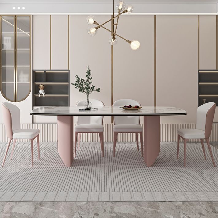 1/3/4/5/7 Pieces Contemporary Dining Set Sintered Stone Dining Room Set Clearhalo 'Dining Room Sets' 'Dining Tables & Seating' 'dining_room_set' 'furn' 'furn_dining_room_set' 'Furniture' 'furniture_dining_room_set' 'Kitchen & Dining Furniture' 'kitchen&dining_furn' 'kitchen' 1200x1200_8bc1c4f9-114b-450b-9b6e-645ed794d73f