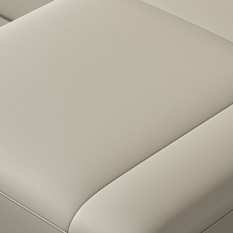 Ultra-modernes echtes Sofa mit Kissen Rücken und gerolltem Arm in Holz