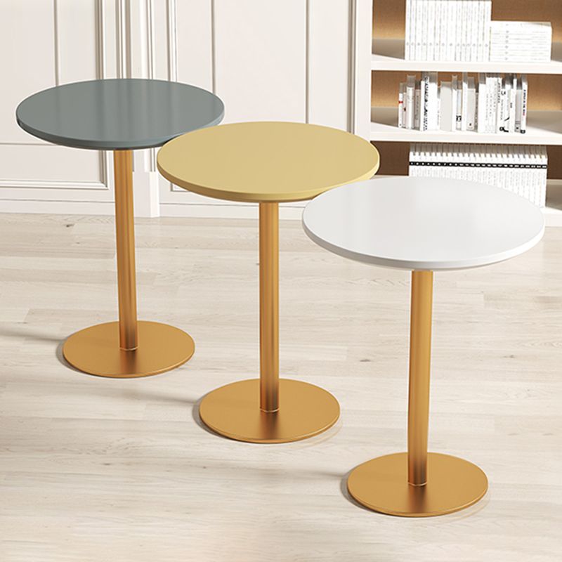 Iron Bar Table Industrial Bar Height Cocktail Table with Pedestal Clearhalo 'Bar Furniture' 'Bar Tables' 'bar_tables' 'furn' 'furn_bar_tables' 'Furniture' 'Kitchen & Dining Furniture' 1200x1200_8bc48a55-5710-46fa-a0c6-e9ad4927182c