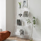 Contemporary Open Back Ladder Bookshelf Acrylic Bookcase with Shelves Clearhalo 'Bookcases' 'furn' 'furn_bookcases' 'Furniture' 'Office Furniture' 1200x1200_8bc54cc7-8a36-49be-bece-47a5f7bc4e2c
