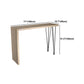 Natural Wood Counter Table with Rectangle Table Top Legs Table - 41.3" H Clearhalo 'Bar Furniture' 'Bar Tables' 'bar_tables' 'furn' 'furn_bar_tables' 'Furniture' 'furniture_bar_tables' 'Kitchen & Dining Furniture' 1200x1200_8bc59256-089a-49e2-a1cb-d35fd7b7378c