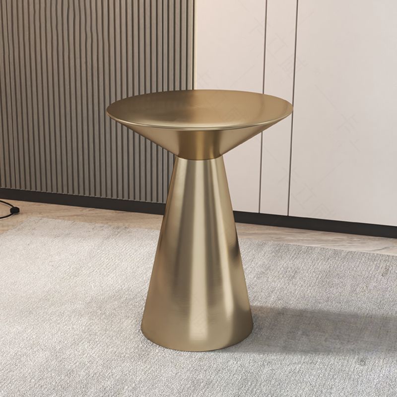 Tabella dell'estremità laterale in metallo Tavolo da estremità laterale minimalista per soggiorno