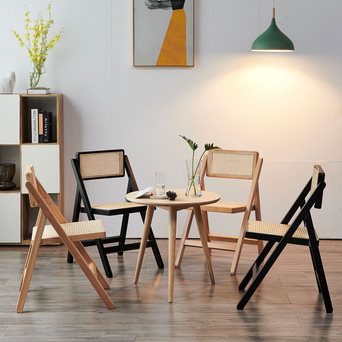 Contemporary Open Back Side Chair Solid Wood Matte Finish Dining Armless Chair Clearhalo ' kitchen&dining_furn' 'Dining Chairs' 'Dining Tables & Seating' 'dining_chair' 'furn' 'furn_dining_chair' 'Furniture' 'furniture_dining_chair' 'Kitchen & Dining Furniture' 'kitchen' 1200x1200_8bcd1129-4ad8-40fc-85e7-e6a9f5177b5e