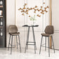 1/3/4-delige moderne barset met matte afwerking barkruk en tafelset