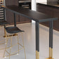 Hedendaagse rechthoek tegen-hoog pubtafel Coffee Shop Sled Pub Bar Table