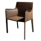 Faux Leather Modern Dining Room Chair Matte Finish Solid Back Dining Arm Chairs Clearhalo ' kitchen&dining_furn' 'Dining Chairs' 'Dining Tables & Seating' 'dining_chair' 'furn' 'furn_dining_chair' 'Furniture' 'furniture_dining_chair' 'Kitchen & Dining Furniture' 'kitchen' 1200x1200_8bcefd0c-e269-4c65-aedc-306f1f755449
