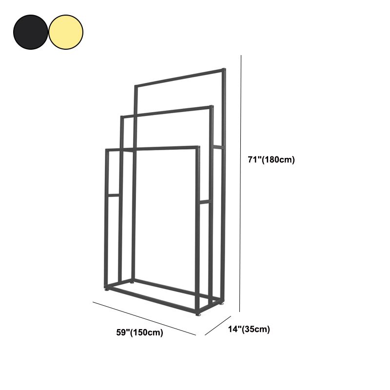Contemporary Coat Rack Free Standing Metal Hall Stand Hallway