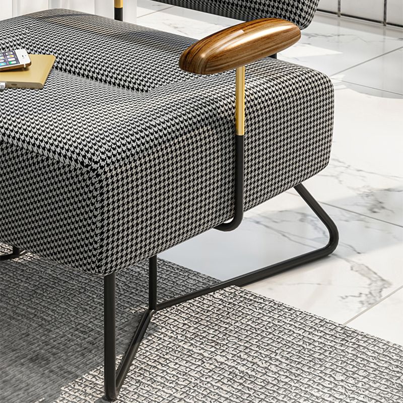 29,92 "L x 30.71" W x 31.89 "H Hedendaagse kussen achterstoel