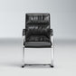 Contemporary Desk Chair Black Leather No Wheels Office Chair Clearhalo 'furn' 'furn_office_chair' 'Furniture' 'Office Chairs' 'Office Furniture' 'office_chair' 1200x1200_8bdab6e9-1f80-4436-a9a9-215e502b046d