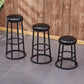Industrial Armless Backless Counter Stool Steel Cashier Bar Stool with Pedal Clearhalo 'Bar Furniture' 'Bar Stools' 'bar_stools' 'furn' 'furn_bar_stools' 'furniture_bar_stools' 'Kitchen & Dining Furniture' 'kitchen&dining_furn' 'kitchen' 'kitchen_furn' Furniture' 1200x1200_8be18a22-c3cb-4f9e-b49b-899c6e7d728a