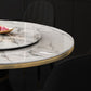 Sintered Stone Dining Room Table Pedestal Dining Table for Dining Room Clearhalo 'Dining Tables & Seating' 'Dining Tables' 'dining_table' 'furn' 'furn_dining_table' 'Furniture' 'Kitchen & Dining Furniture' 1200x1200_8be2849c-427a-478b-9025-8073e25ccd98