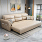 Modern Sleeper Sofa Flared Arms Futon Sleeper Sofa Bed with Storage
