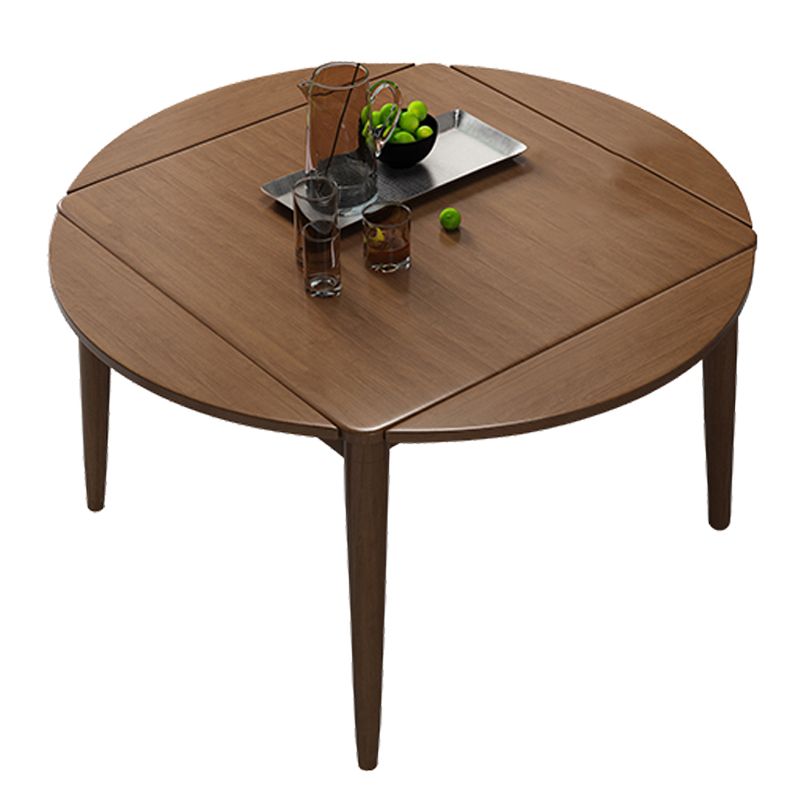 Extendable Round Dining Table Modern Adjustable Square Wooden Table with 4 Legs Clearhalo ' dining_table' 'Dining Tables & Seating' 'Dining Tables' 'furn' 'furn_dining_table' 'Furniture' 'furniture_dining_table' 'Kitchen & Dining Furniture' 'kitchen&dining_furn' 'kitchen' 'kitchen_dining_table' 1200x1200_8bea204e-bbea-4c0e-a965-bbeab3ea11b7
